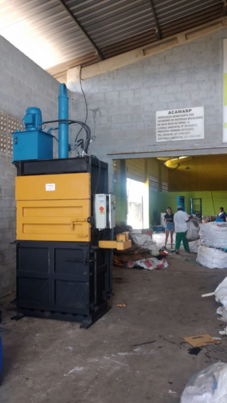 Fabricante de Prensa Automática Pará de Minas - Fabricantes de Prensas para Reciclagem